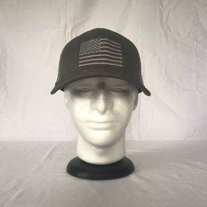 Gray American Flag Cap